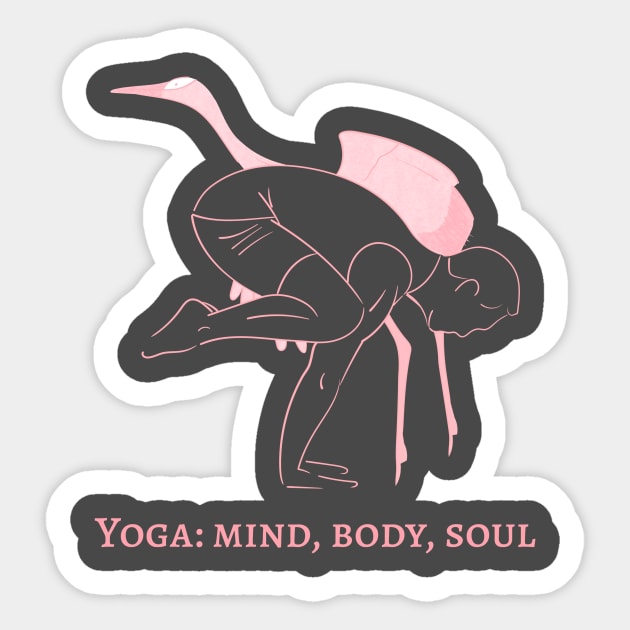 Yoga: Mind, Body, Soul Sticker by TrendyShopTH